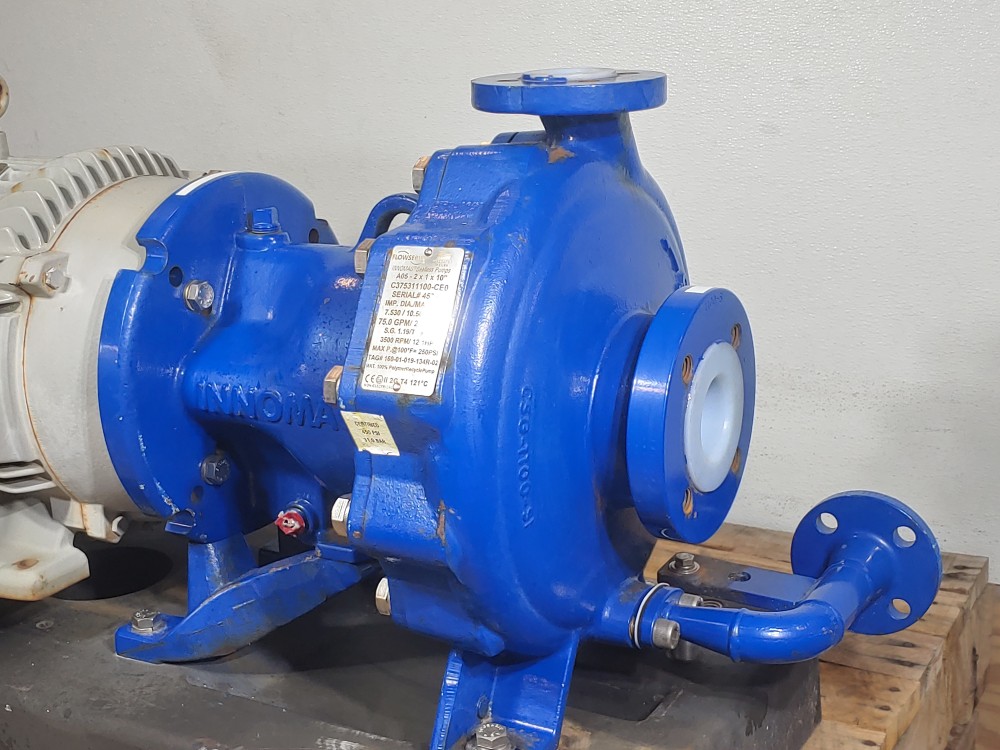 Flowserve Innomag  A05-2x1x10"-CEO Sealless Centrifugal Pump 20HP Motor