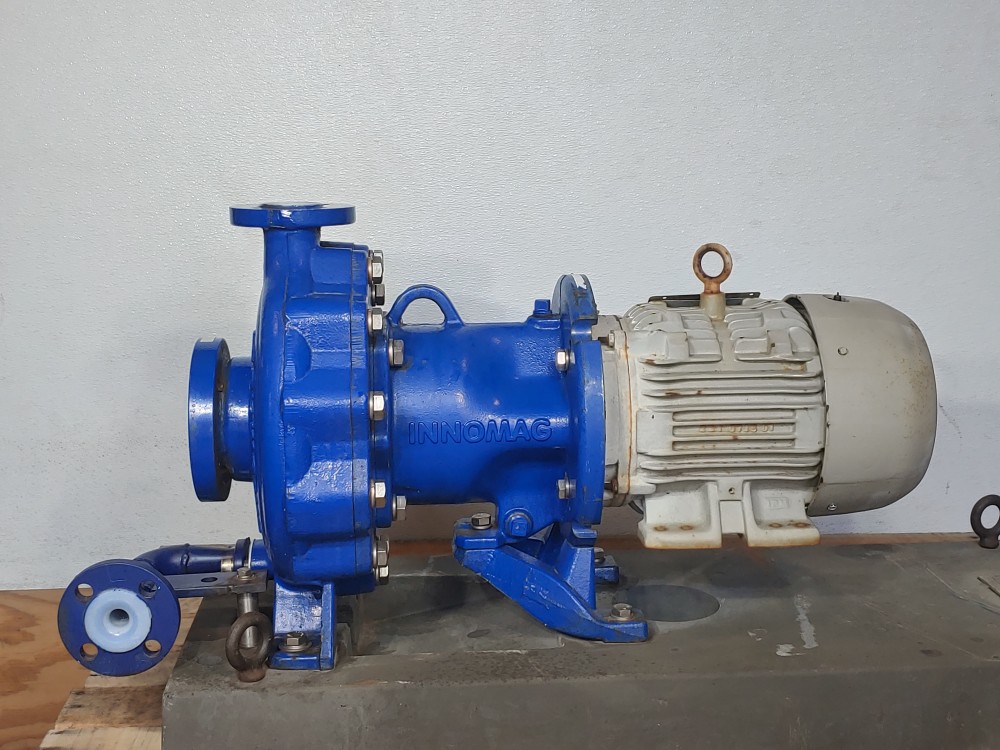 Flowserve Innomag A05-2x1x10" 5/8" Orific Sealless Centrifugal Pump w/ 5HP Motor