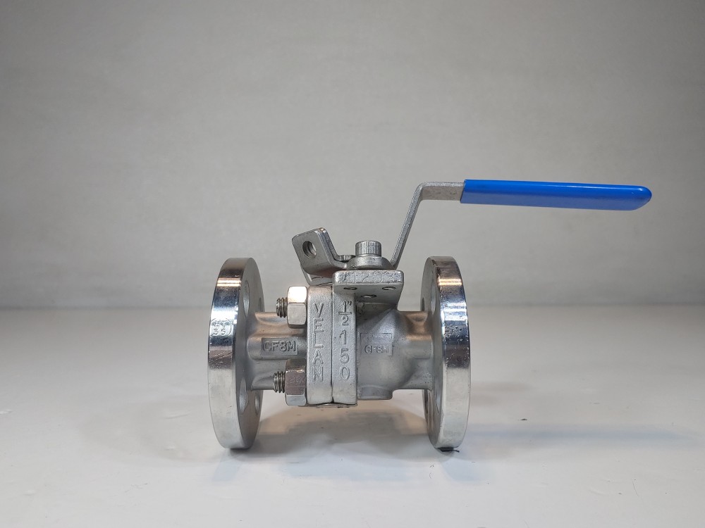 Velan 1/2" 150# CF8m 2-Piece Full Port Ball Valve Figure# 01413-SSEZ