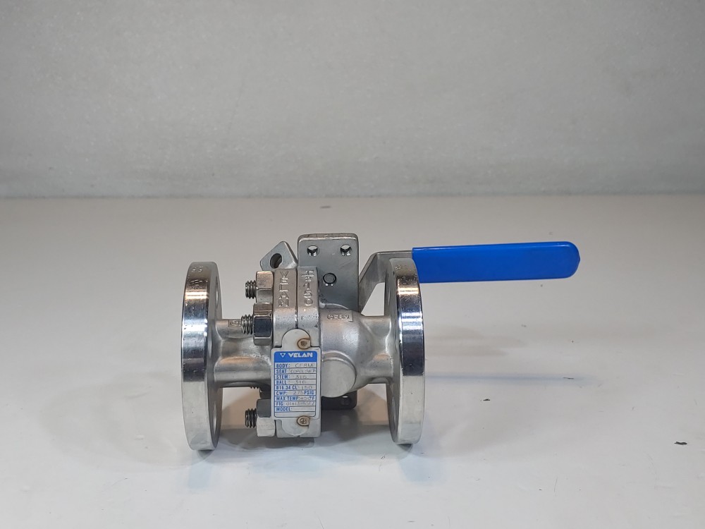 Velan 1/2" 150# CF8m 2-Piece Full Port Ball Valve Figure# 01413-SSEZ