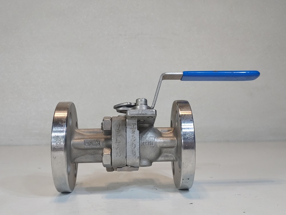 Velan 1/2" 300# CF8m 2-Piece Full Port Ball Valve Figure# 11413-SSEZ