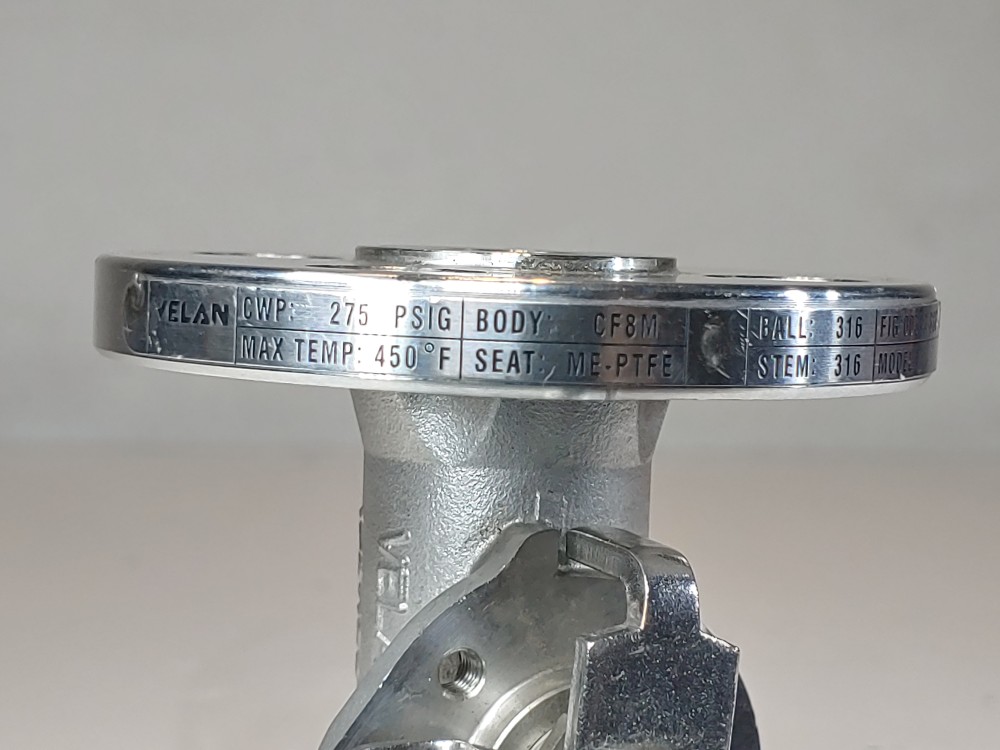 Velan 1/2" 150# Reduced Port Unibody CF8M Ball Valve Figure # 00313-SSEAE