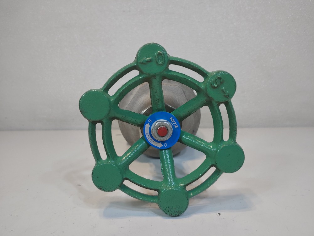 Kitz 3" NPT 200# 316 SS Gate Valve 
