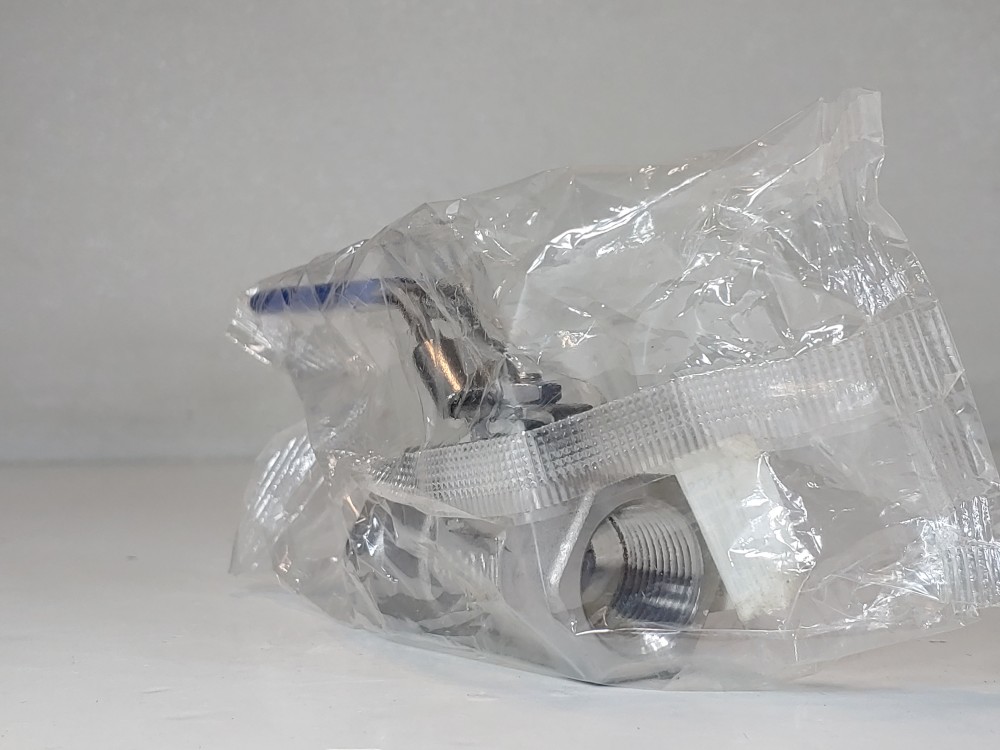 NIBCO T560-S6-R-66-LL 3/4" 2000# WOG Thrd 1pc Reduce Port CF8M Ball Valve 