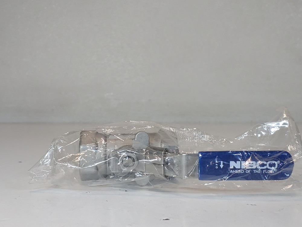 NIBCO T560-S6-R-66-LL 3/4" 2000# WOG Thrd 1pc Reduce Port CF8M Ball Valve 