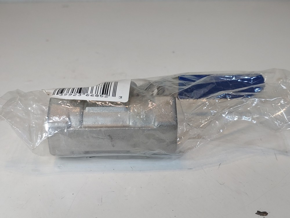 NIBCO T560-S6-R-66-LL 3/4" 2000# WOG Thrd 1pc Reduce Port CF8M Ball Valve 