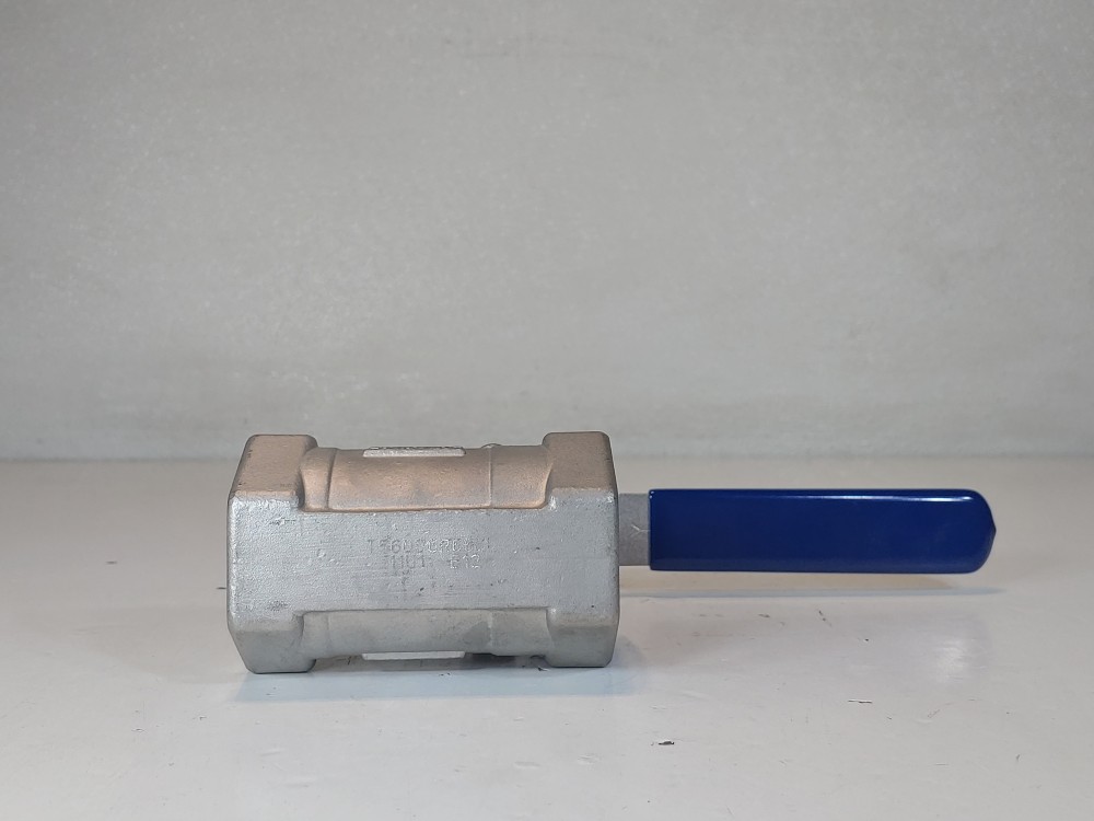 NIBCO T560-S6-R-66-LL 1-1/2" 2000# WOG Thrd 1pc Reduce Port CF8M Ball Valve 