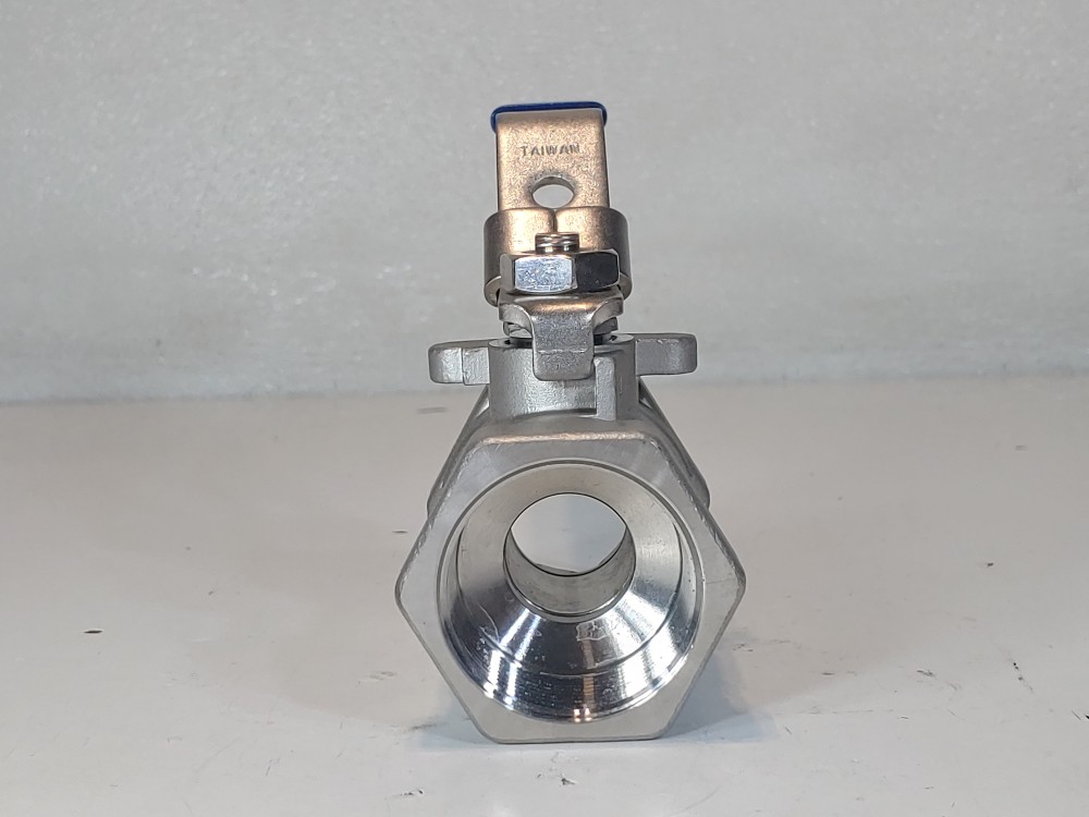 NIBCO T560-S6-R-66-LL 1-1/2" 2000# WOG Thrd 1pc Reduce Port CF8M Ball Valve 