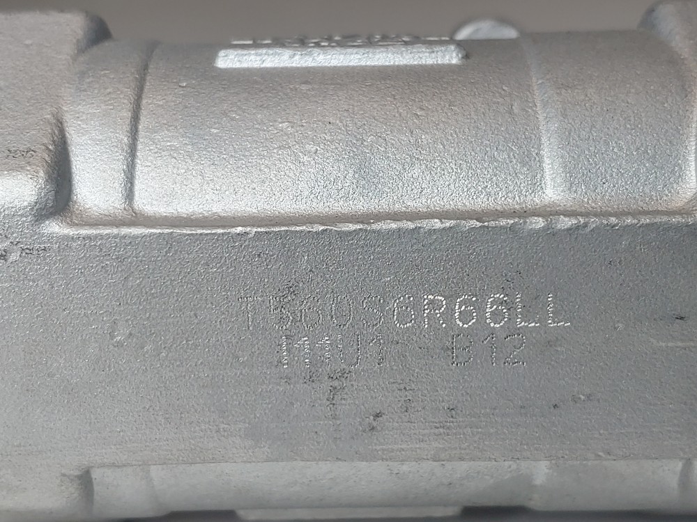 NIBCO T560-S6-R-66-LL 1-1/2" 2000# WOG Thrd 1pc Reduce Port CF8M Ball Valve 