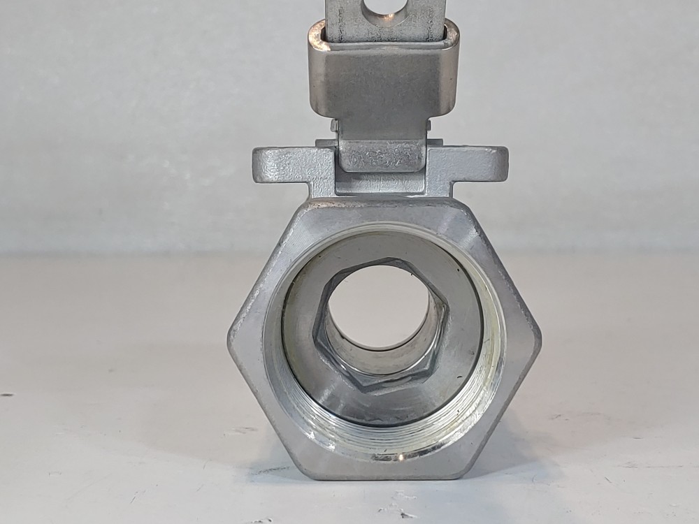 NIBCO T560-S6-R-66-LL 1-1/2" 2000# WOG Thrd 1pc Reduce Port CF8M Ball Valve 
