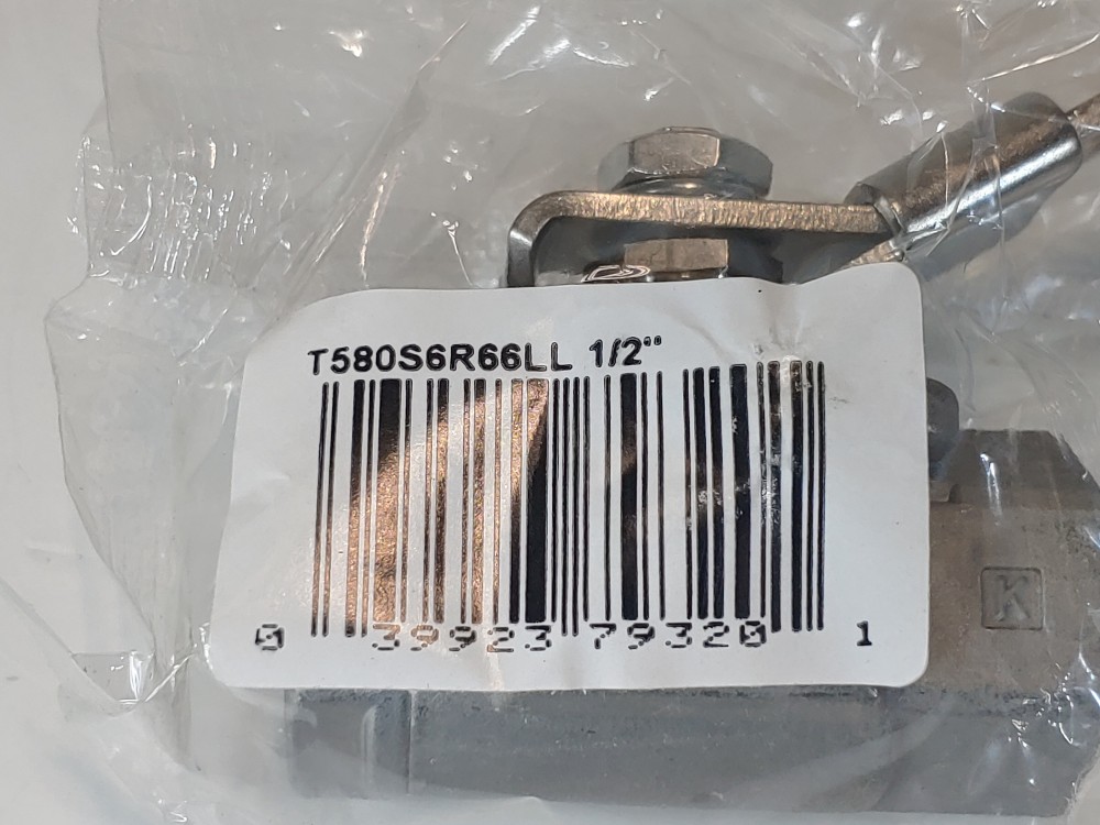 NIBCO T560-S6-R-66-LL 1/2" 2000# WOG Thrd 1pc Reduce Port CF8M Ball Valve 