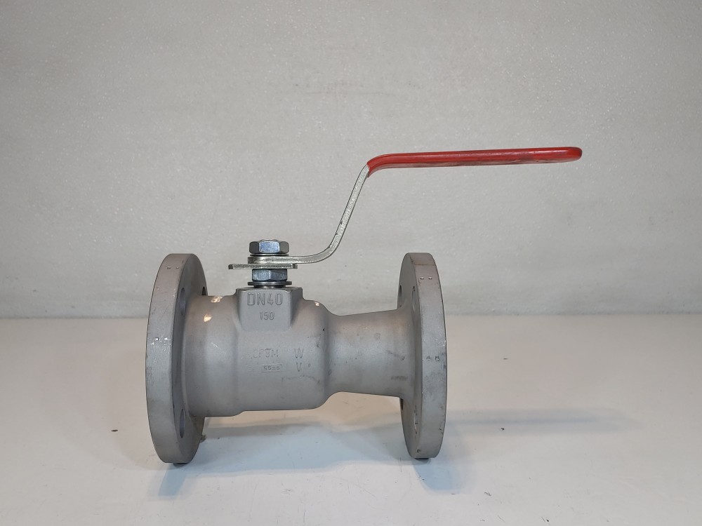 Worcester 1-1/2" Flanged Reduced Port 316  Ball Valve 15 AF51 6 6TM150 R5
