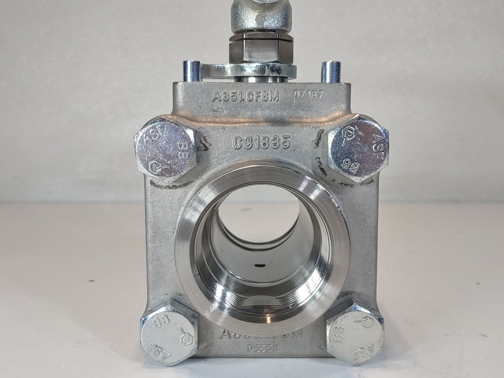 Flowserve Worcester 2" 1000 CWP Full Port Ball Valve 596666TTSE R3