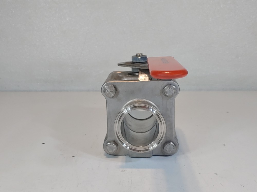 Worcester 2" Full-Port Tri-Clamp End Ball Valve 2 WK7466TTC RO