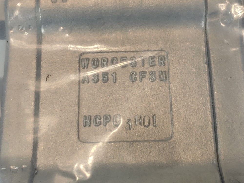 Worcester 1-1/2"" Full-Port Tri-Clamp End Ball Valve WK7466TTC RO