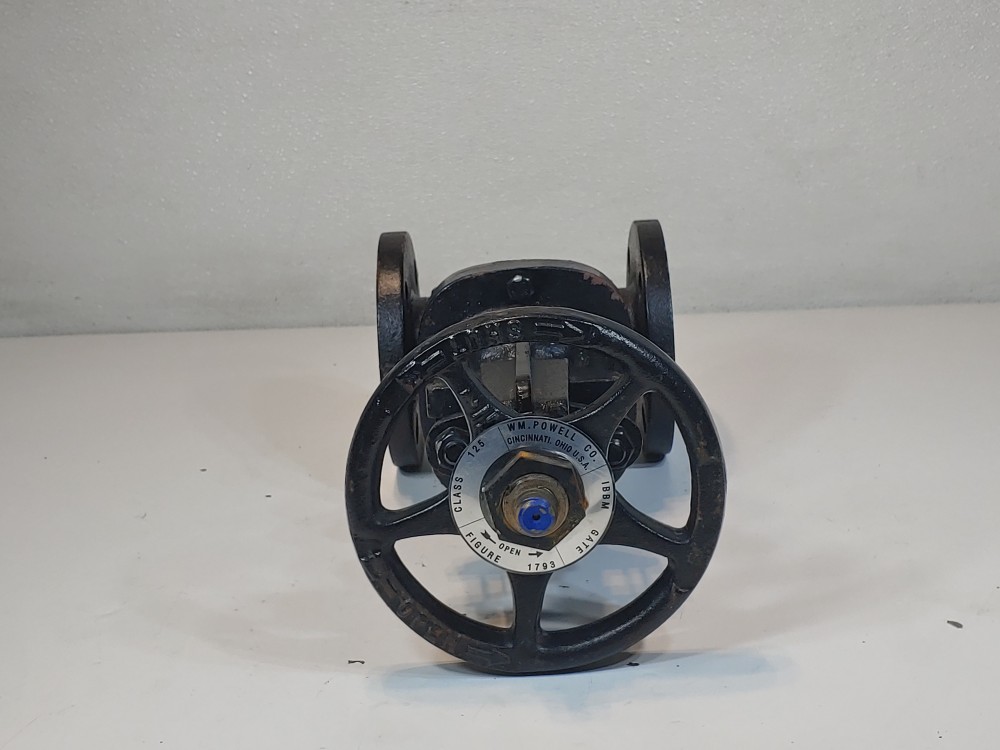 Powell 2" 125# Cast Iron Flanged Gate Valve,  Figure# 1793