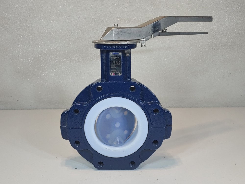 Adrem 4" Lined Wafer Butterfly Valve 4-A-L-D-T-M-V-SB