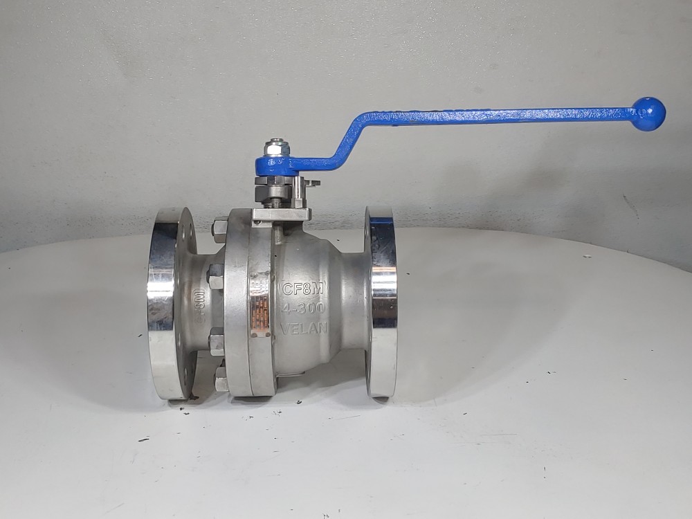 Velan 4" 300# CF8M 2P Ball Valve FIG#: 11413-SSEZ-W330