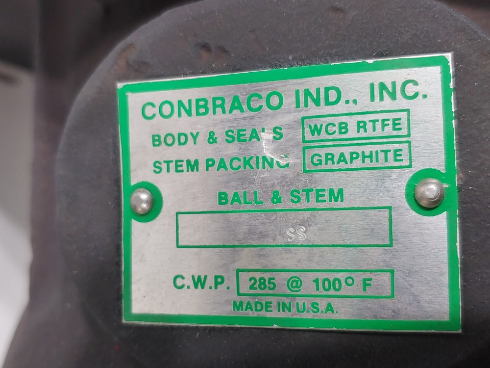 Apollo ConBraco 6" 150# RF WCB Full Port Ball Valve No Handle
