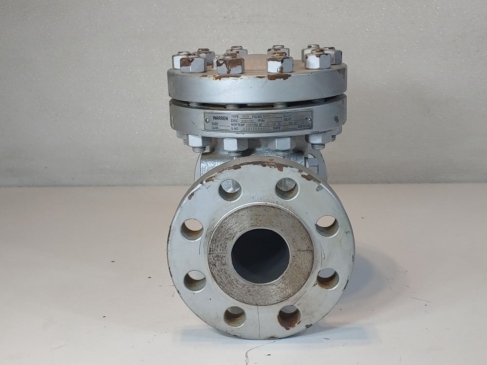 Warren 2" 600# RF WCB RF Flanged Check Valve Fig: 3605-8N 