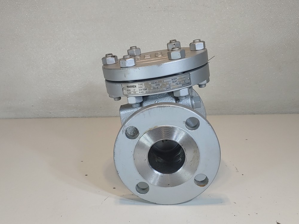 Warren 2" 150# RF Flanged WCB Check Valve Figure#: 3155-8