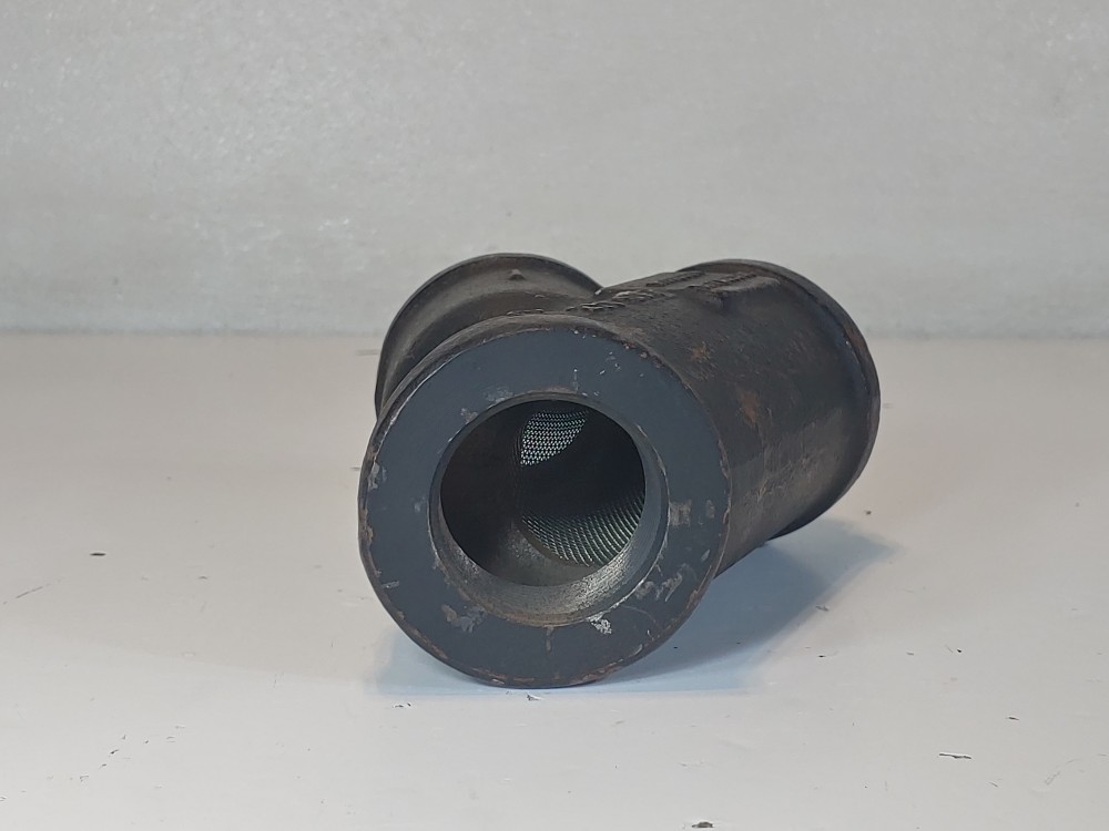 Mueller 1-1/2" 250 SWP Cast Iron WYE Strainer, 20 Mesh Strainer 308707