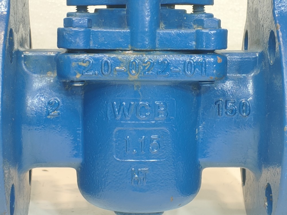 SMG Chem-plug 2" 150# Flanged Plug Valve Style: F12W PN: 02.0V022JLF1D