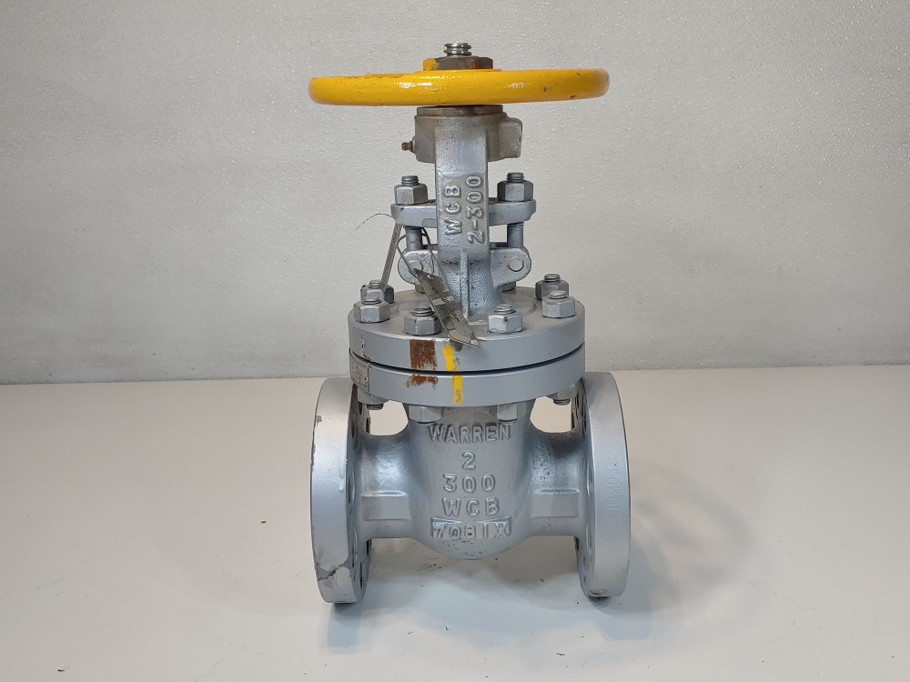 Warren 2" 300# WCB RF Gate Valve Figure # 1305-8-624