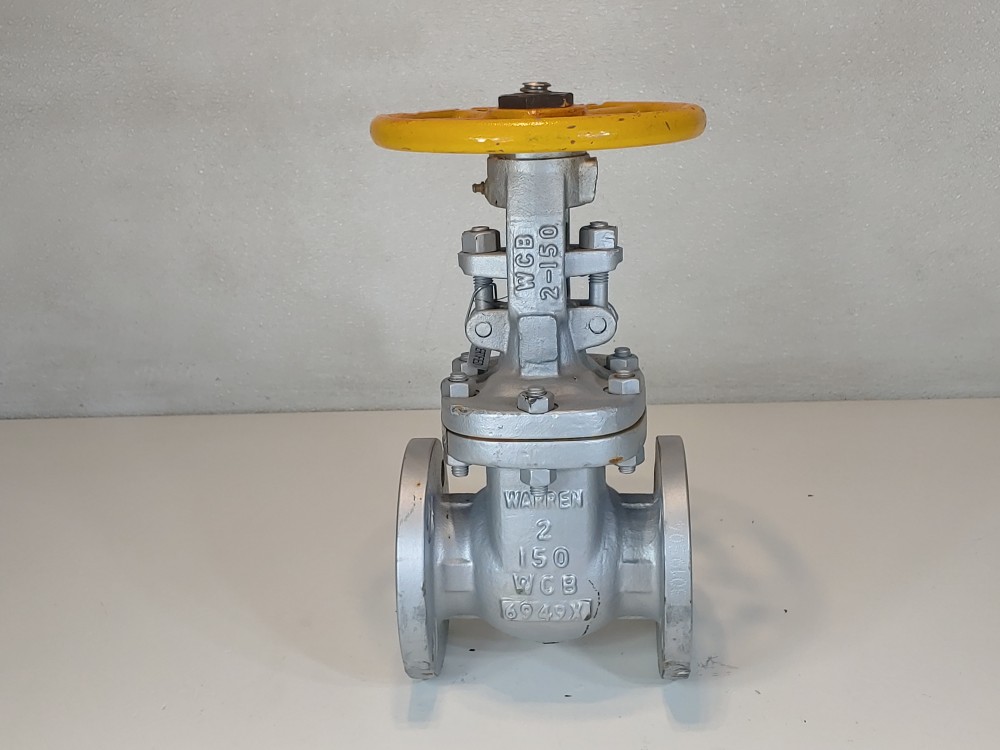 Warren 2" 150# RF Flanged WCB Gate Valve Fig#: 1153-8-624