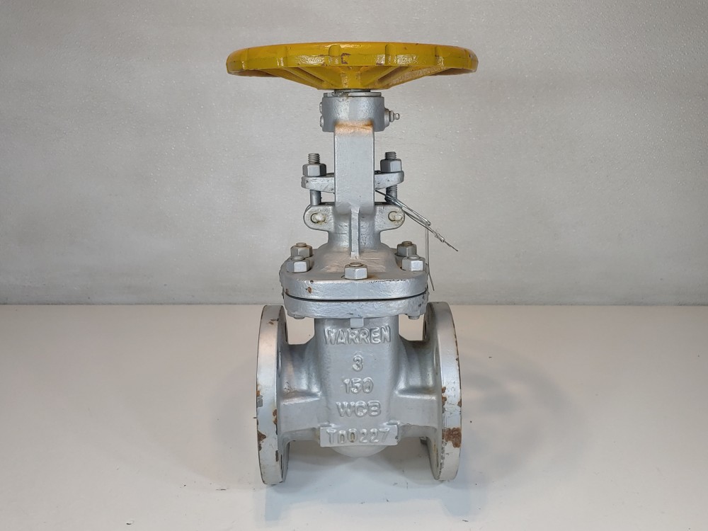 Warren 3" 150# WCB RF Flanged Gate Valve Fig# 1155-8N
