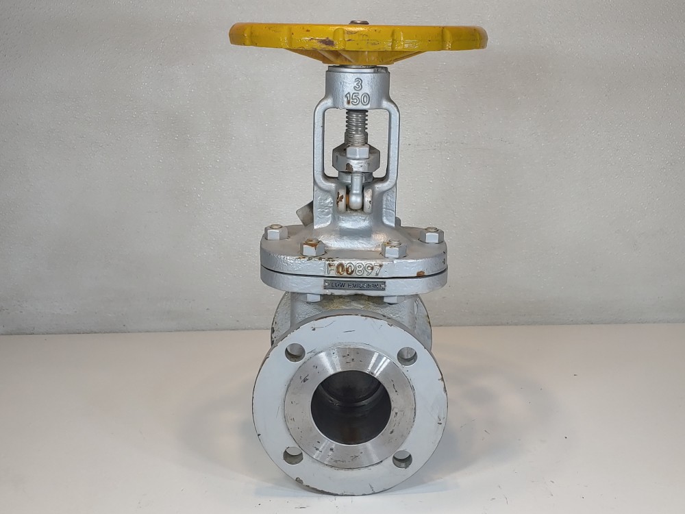 Warren 3" 150# WCB RF Flanged Gate Valve Fig# 1155-8N
