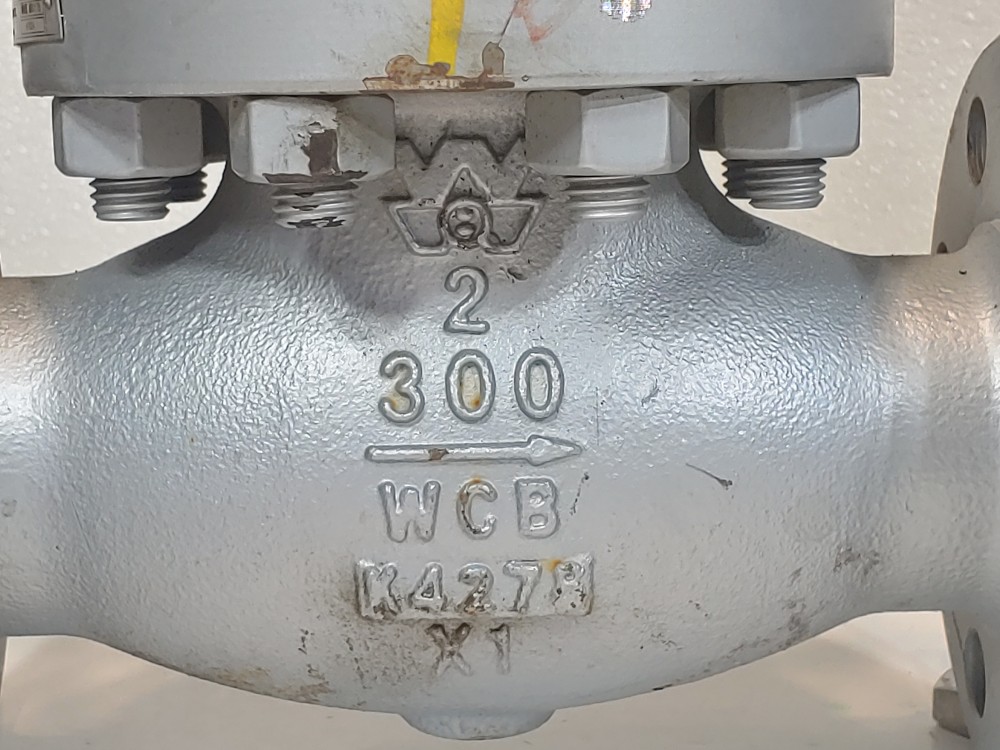 Warren 2" 300# WCB RF Flanged Globe Valve Figure # 302F2N
