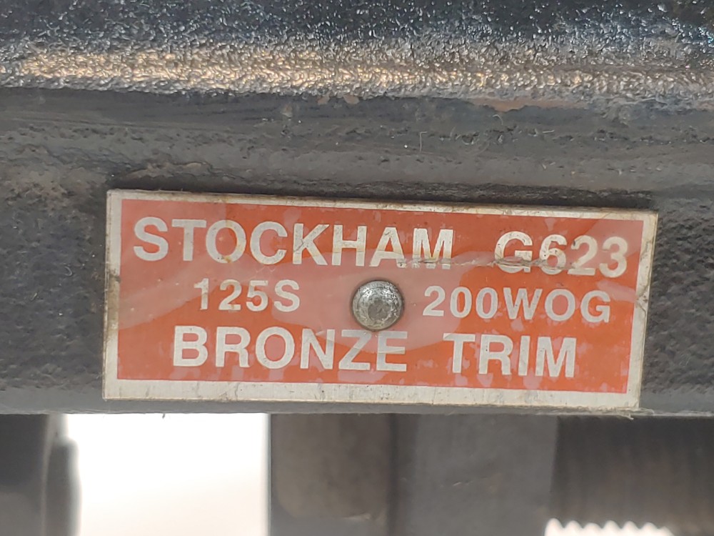 Stockham 2" 125# Cast Iron Flanged Gate Valve Fig#: G623