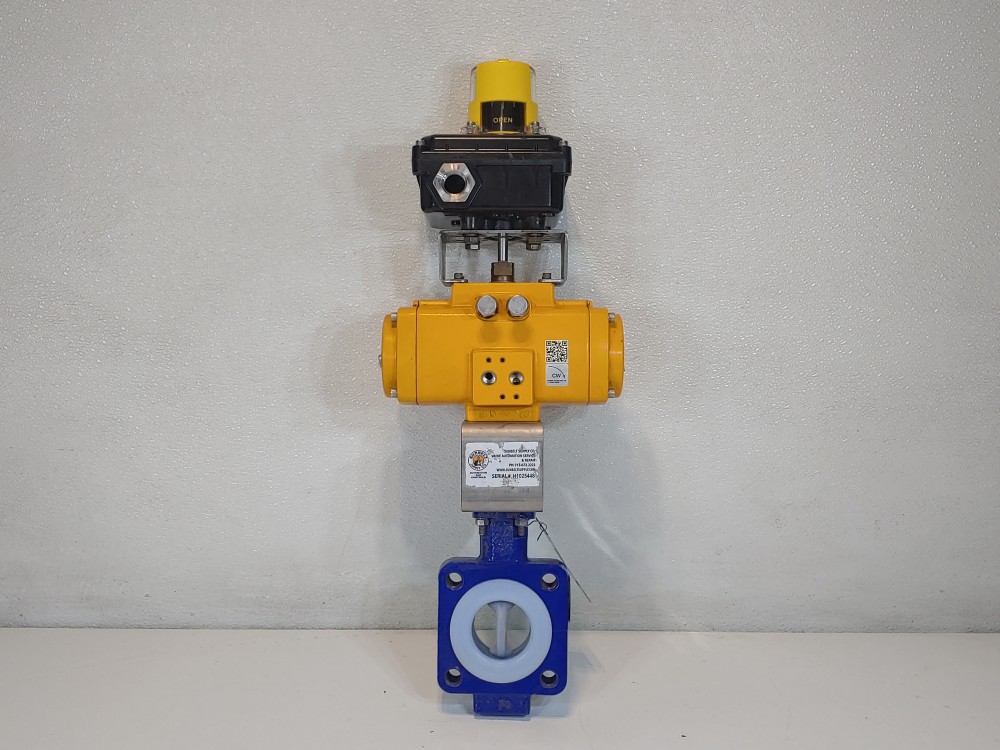 EL-O-MATIC F0065U Pneumatic Actuator  8 Bar (120 PSI) w/ Amresist 2" /150 PSIG