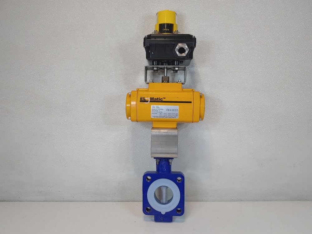 EL-O-MATIC F0065U Pneumatic Actuator  8 Bar (120 PSI) w/ Amresist 2" /150 PSIG