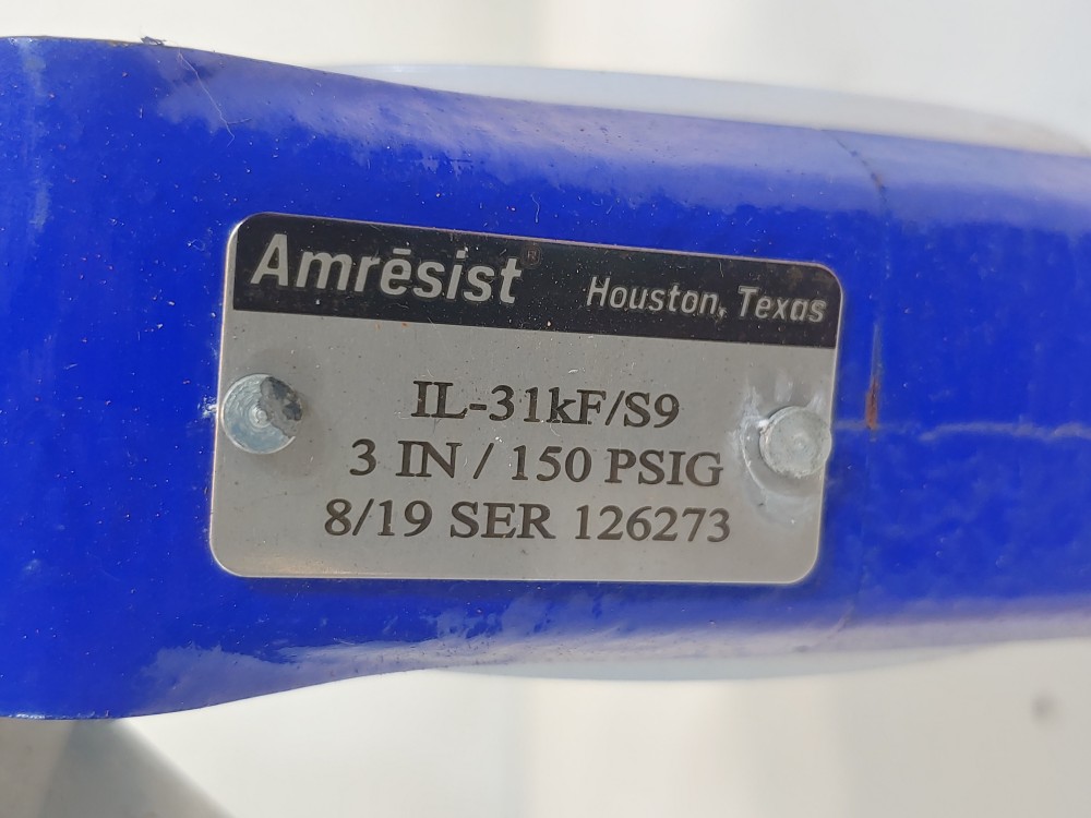 EL-O-MATIC F0100U Pneumatic Actuator  8 Bar (120 PSI) w/ Amresist 3" 150 PSIG