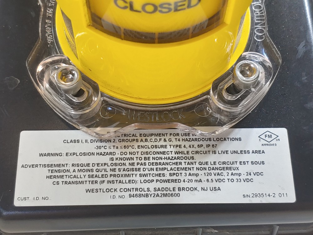 EL-O-MATIC F0100U Pneumatic Actuator  8 Bar (120 PSI) w/ Amresist 3" 150 PSIG