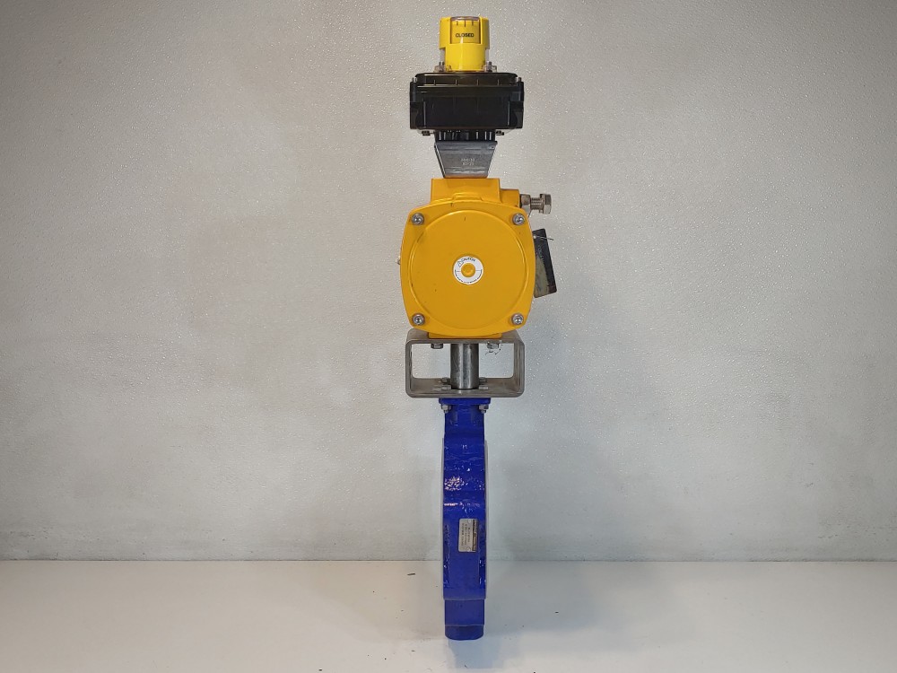 EL-O-MATIC F0350U Pneumatic Actuator  8 Bar (120 PSI) w/ Amresist 6" 150 PSIG