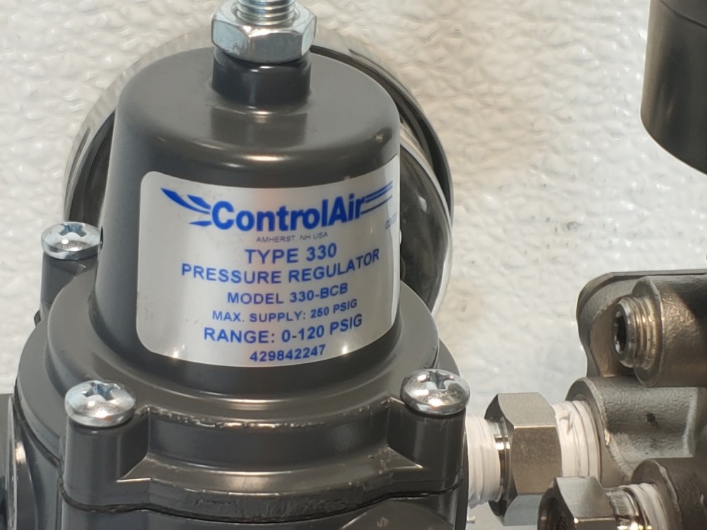 AZ Armaturen 1" 150# CF8M 3-Way Flanged Plug Valve w/Actuator & Limit Switch 