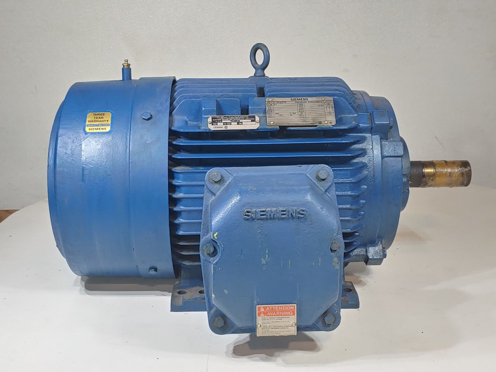 Siemens 40HP PE-21 Plus TM Premium Efficiency Motor 1775 RPM