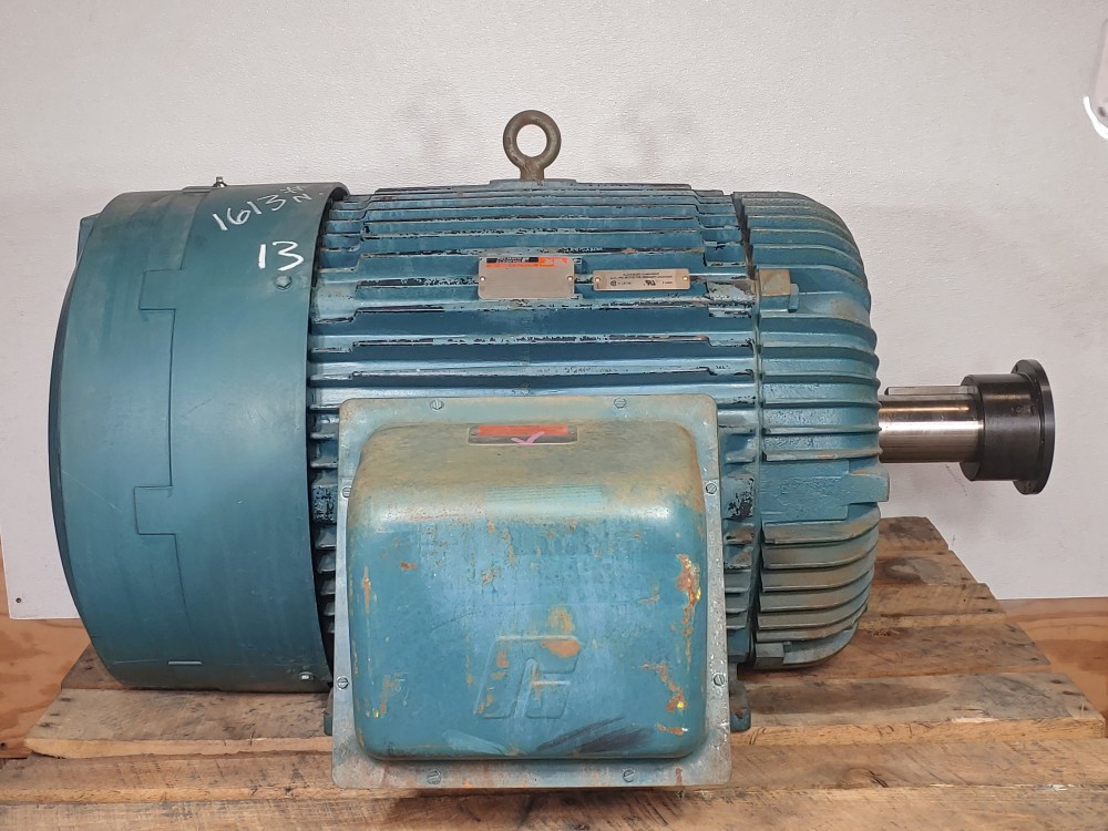 Reliance 125 HP Electric A-C Motor,  1785 RPM,  Cat#: 6274858-ME C