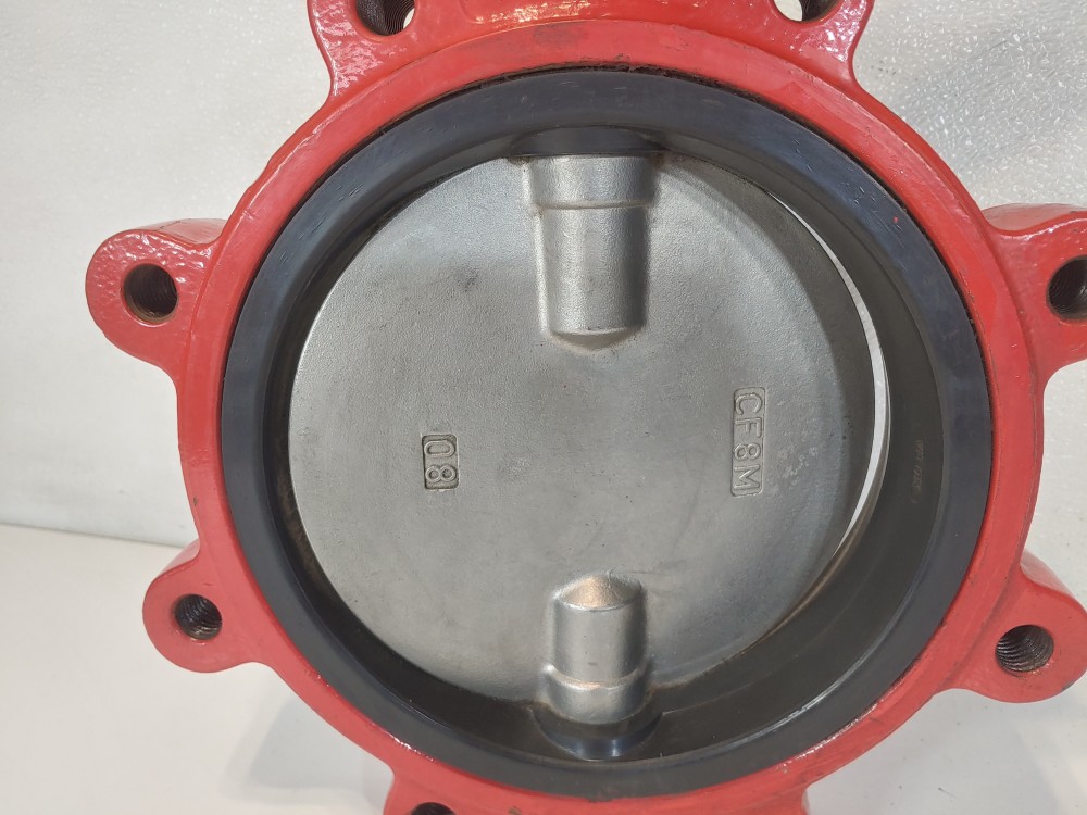 C&C Industries Series LG200  8" CF8M 200 PSI Lug Butterfly Valve
