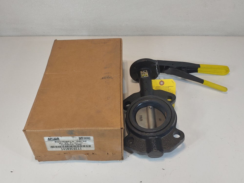 Apollo 3" Wafer Butterfly Valve, 200 PSIG, Model#: 141/ 14103CSE11