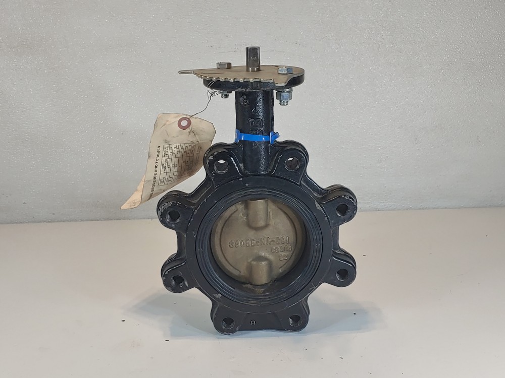 Milwaukee 4" 200 PSI CI Body CF8M Components Butterfly Valve