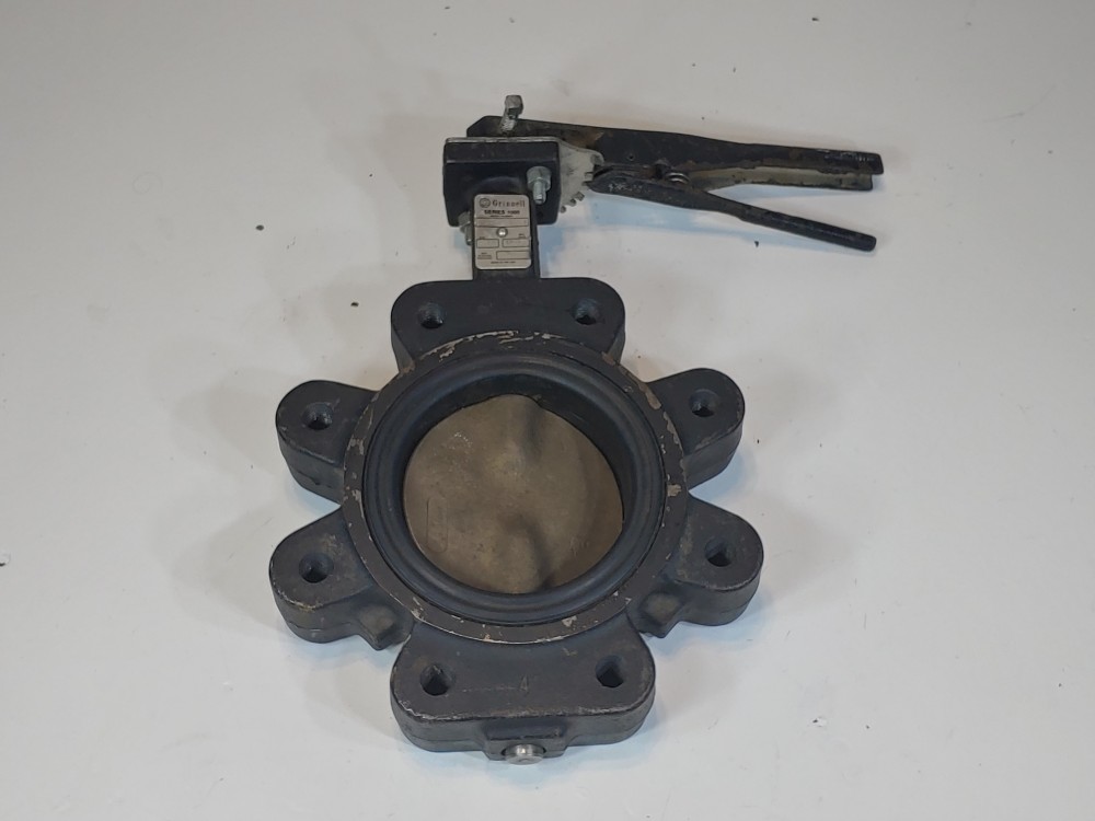 Grinnel 4" 200 PSI Butterfly Valve