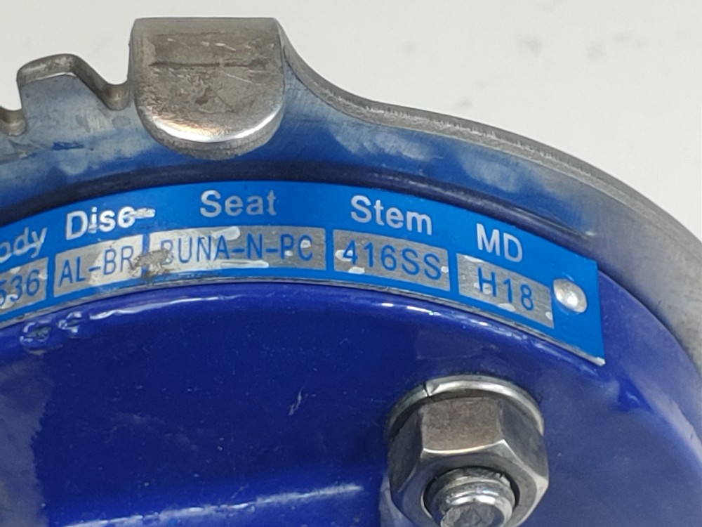 Quadrant 4" C954 Disc Body A536 Butterfly Valve Series: BFV-C