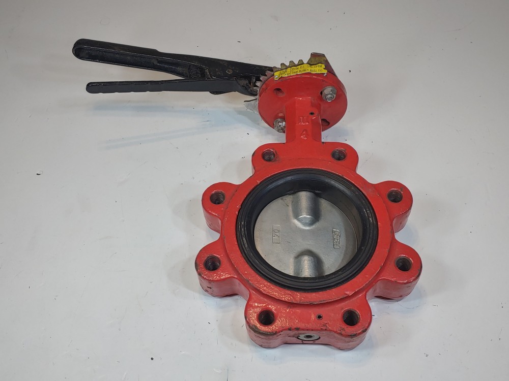 C&C 4" DI CF*M Butterfly Valve