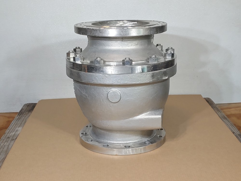 Warren 10" 150# CF8M 2-PC Full Port Ball Valve Figure: 6156FS-G w/ Gear Operator
