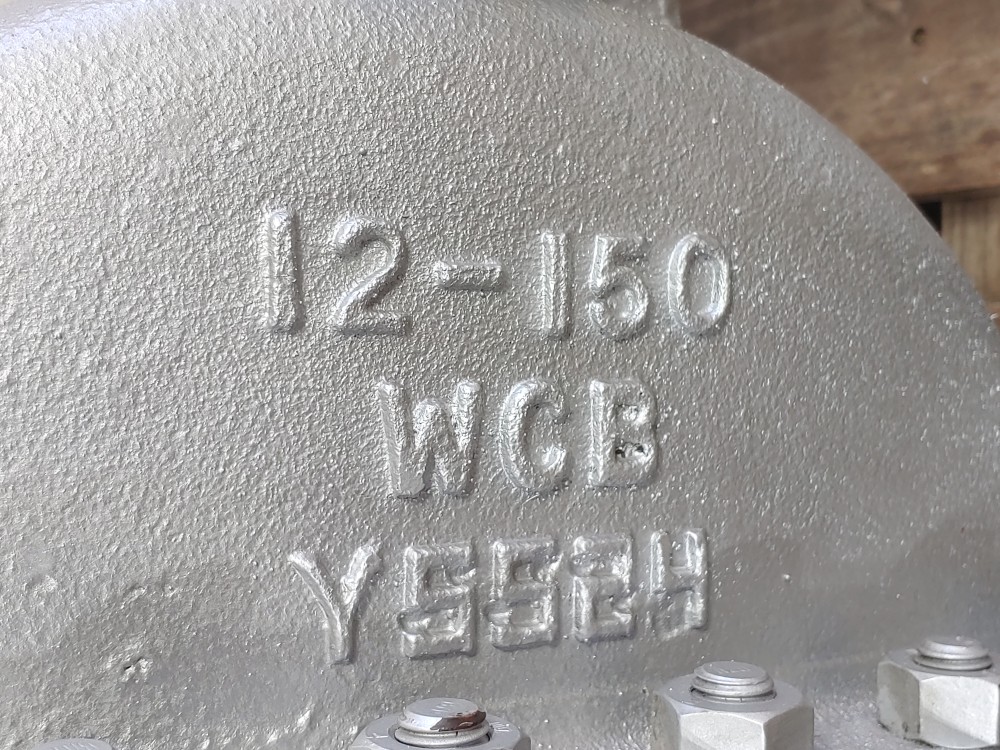 Williams 12" 150# RF WCB Gate Valve Fig# 15F-2N