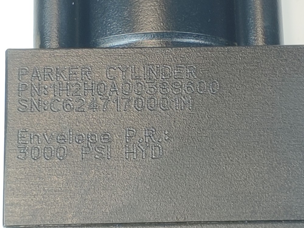 Parker Hydraulic Cylinder Model#: 2.00BB2HHNAT114A10.000